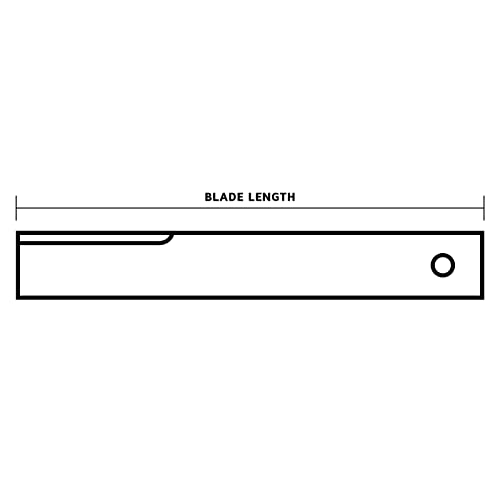 WOODS OEM 29186KT (29186-6 Blade Set) 13" Finish Mower Genuine Replacement Blade Kit, Compatible with RD990X, RD990XE, S260 Ditchbank - Precision, Heat-Treated, Alloy Steel, Lawn Mower Blades - Grill Parts America