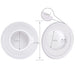 2 Pack Mixers Bowl Covers for KitchenAid 6 Quart Bowl-Lift Stand Mixers, Mixer Lid Fits Bowl-Lift Models KV25G and KP26M1X - Kitchen Parts America