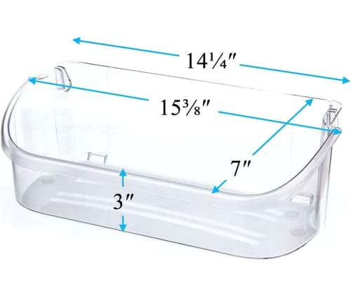 UPGRADE 240356402 Refrigerator Door Bin Replacement Part, Compatible with Frigidaire Refrigerator Door Shelf FGUS2642LF2 FRS6LF7JS0 FGUS2642LF1 LGUS2642LP0 LGUS2642LF1 LFSS2612TE0 Door Bin - Grill Parts America