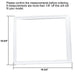 240350702 Refrigerator Shelf Frame (Without Glass) Crisper Pan Cover For Frigidaire (Electrolux) Refrigerator,Delicatessen Drawer Cover -240350701,PS648823, AP2115959, 917224 - Grill Parts America