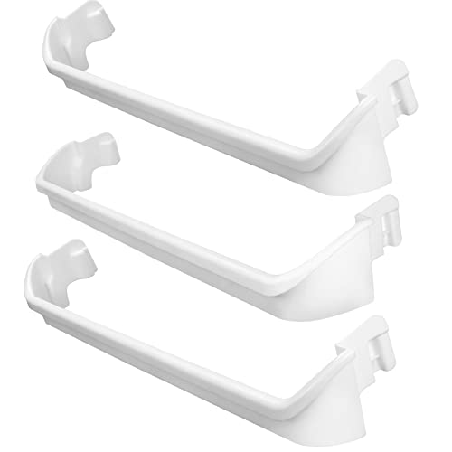 240534901 x2 & 240534701 x1 Refrigerator Door shelf retainer bar Compatible with frigidaire or kenmore Rack Bar Rail, Replaces PS734936 AP3214631 948952 AP3214630 PS734935 948954 AH734935 EA734935 - Grill Parts America