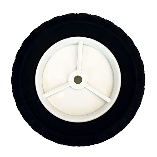 Cluparis 72-108 Plastic Wheel Replaces AYP 103670 103670X 107644X 146248 Craftsman 33958 Hus 532146248 MTD 734-04585 734-1780, 8'' x 1.75'' 2 Pack - Grill Parts America