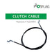 POSFLAG 2 Pack 762259MA Auger Clutch Cable with F6RTC Spark Plug Replaces Murray 1501124ma, Craftsman 762259ma, Auger Drive Cable 762259, Auger Cable 762259ma for Craftsman Murray Snowblowers - Grill Parts America