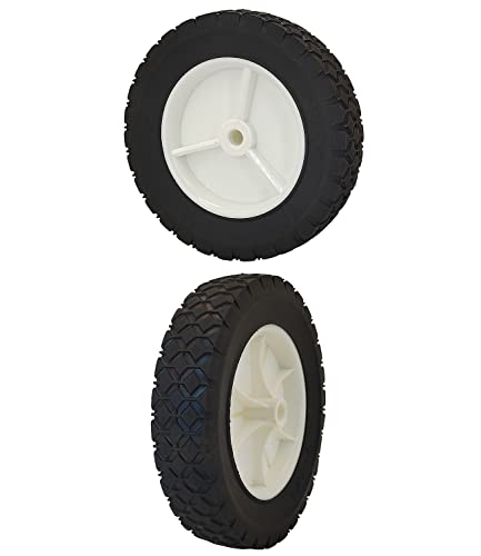 Parts Camp 8 inch Plastic Wheel Fits Oregon 72-108 hand trucks, lawnmowers, utility carts Universal Wheel 9613 - Grill Parts America