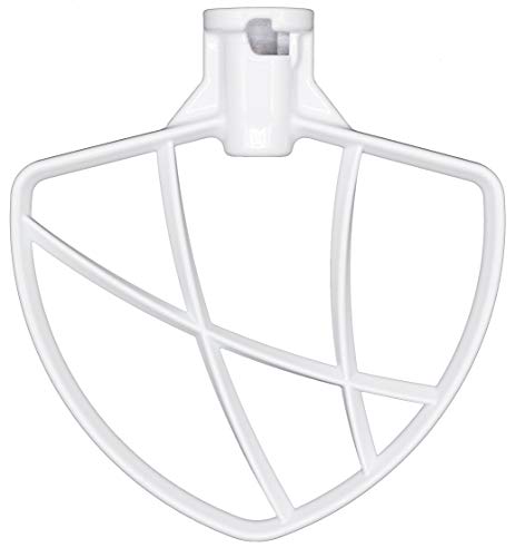 Coated Flat Beater for KitchenAid 6 quart Bowl-Lift Stand Mixer - Efficient Metal Mixing Attachments for Kitchenaid, for Baking - Pastry, Pasta Dough, Mixing Accessory - Kitchen Parts America