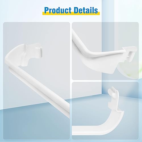 240534701 & 240534901 Refrigerator Shelf Retainer Bar Compatible with Frigidaire, Kenmore Refrigerator Door Shelf Parts,Replaces PS734936 AP3214631 948952 AP3214630 PS734935 948954 AH734935 EA734935 - Grill Parts America