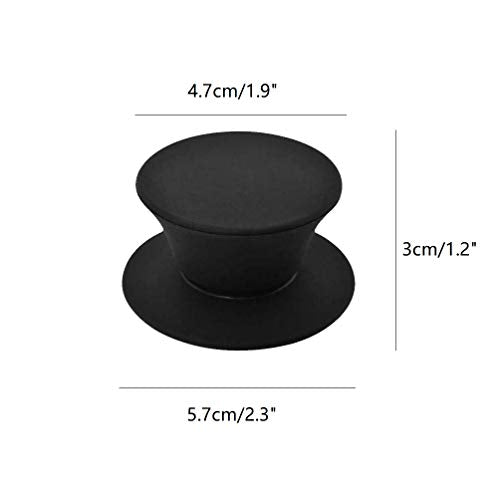 Pot Lid Knob Silicone Universal Pot Lid Cover Knob Handle Kitchen Cookware Lid Replacement 2 Pcs - Kitchen Parts America