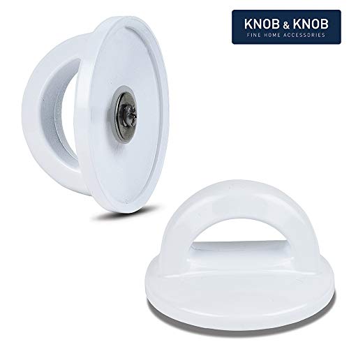 Universal Pot Lid Replacement White Knobs Pan Lid Holding Handles (1 Pack) - Kitchen Parts America