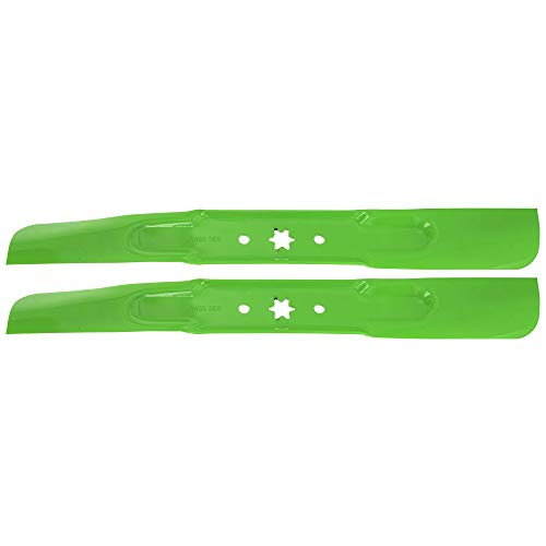 8TEN LawnRAZOR Mower Blade Set for Cub Cadet RZT MTD LT2000 42 Inch Deck 942-04308 742-04308 742-04312 (High-Lift) - Grill Parts America