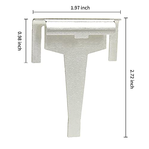 [DA61-06796A Clip OEM Mania] DA61-06796A NEW OEM Produced for SAMSUNG Refrigerator Drain Clip Evaporator Replacement Part - Replaces AP5579885 2683162 PS4145120 - Grill Parts America