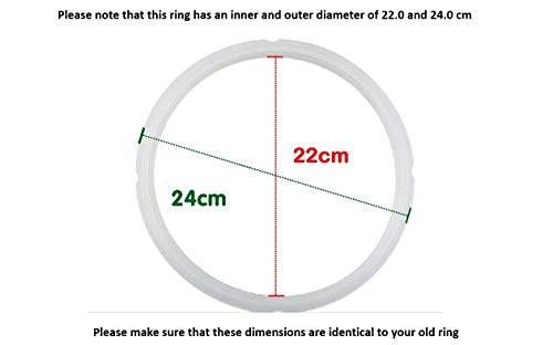 "GJS Gourmet Rubber Gasket Compatible with All 5 & 6 Quart Power Cooker XL PPC770, PPC770-1, PPC771, PRO, WAL1, WAL2 and YBD60-100". This gasket is not created or sold by Power Cooker. - Kitchen Parts America