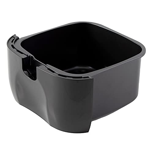 Nuwave 3QT Brio Replacement Base Tray & Fry Pan Basket – Compatible with NuWave 3QT Brio Model 36001 & 36011,Black - Grill Parts America