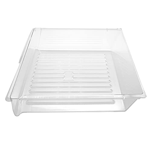 UPGRADED Lifetime Appliance 240342830 Meat Pan Crisper Bin Compatible with Frigidaire Refrigerator - Grill Parts America