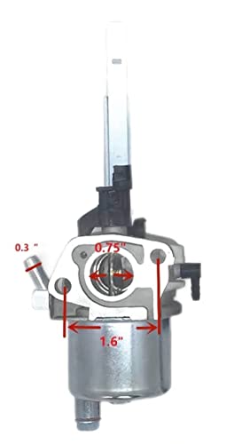 mdairc snow thrower carburetor for Ariens 20001368 20001027 McCulloh 436565 Poulan Pro 532436565 585020402 LCT 03121 03122 Husqvarna (LCT 208cc) snow blower - Grill Parts America