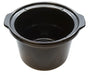 4 Qt Black Round Stoneware fits Crock-Pot 3040-BC, SCV401-T Slow Cooker, 129995-000-000 - Kitchen Parts America