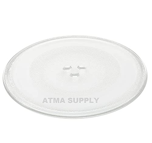 W10337247 12 Inches Microwave Plate Replacement Compatible with Whirlpool Glass Turntable Tray Replaces W11367904 W11291538 AP6872022 PS12711337 - Grill Parts America