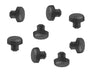 Rubber Push in Bumpers, 1/4" Hole - Quantity 8 - Kitchen Parts America