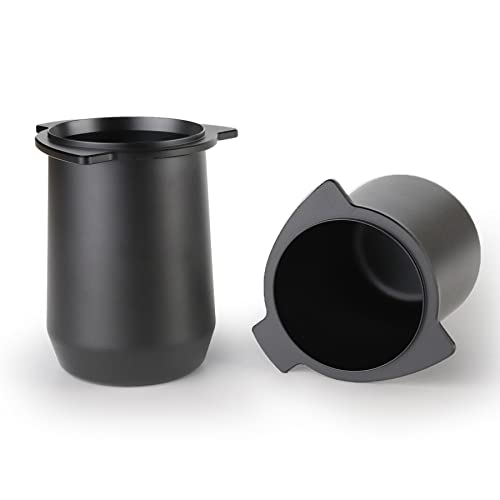 FIRJOY 53.3mm Dosing Cup - Fits Breville 54mm Portafilters (Black) - Kitchen Parts America