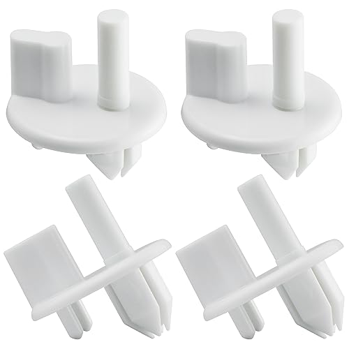 4 Pack 241993101 Crisper Shelf Cover Support Refrigerator Shelf Support Replacement Part Compatible with Frigidaire Refrigerators Replaces for 1513081 240350802 AP4393090 AH2358879 PS2358879 - Grill Parts America