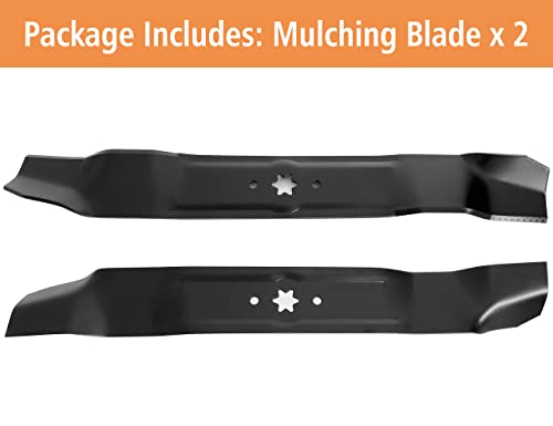 budrash 742-0616A Mower Blades for Cub-Cadet 42 Inch Mower, 942-04308 Mulching Blades for Craftsman/Troy Bilt/MTD 42" Riding Lawn Mower, Replace for 742-04308, 942-0616, 942-0616-X, 942-04126-X - Grill Parts America