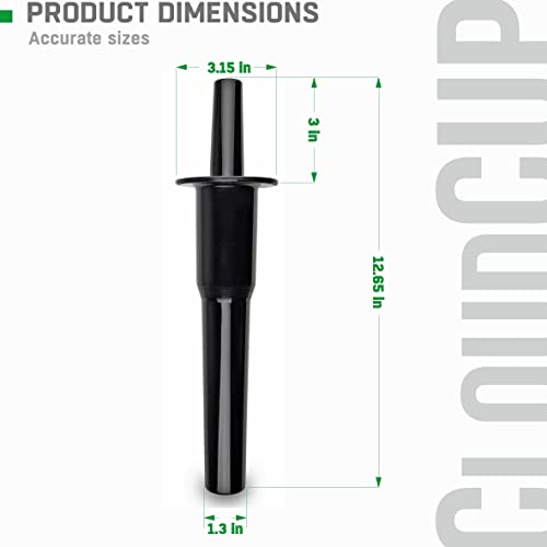 Plunger Replacement Blender Tamper Tool Stick for Vitamix Accessories Tamper Replacement Parts 5000 5200 6300 760 Blender, Standard Container 64 Oz - Grill Parts America