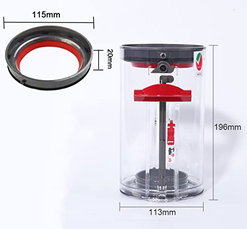 Dust Bin Top Fixed Sealing Ring for Dyson V11 V15 SV14 SV15 SV22 Vacuum Cleaner Dust Bucket/Dirt Cup Replacement Parts Vacuum Cleaner Repair Accessories - Grill Parts America