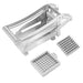 French Fry Cutter, Stainless Steel Potato Cutter Easy to Use Home Vegetable Slicer Chopper Dicer 2 Blades - Kitchen Parts America