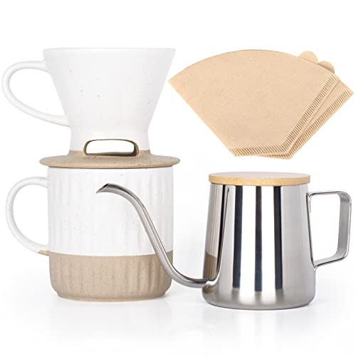 AELS Pour Over Coffee Maker Gift Set - Kitchen Parts America