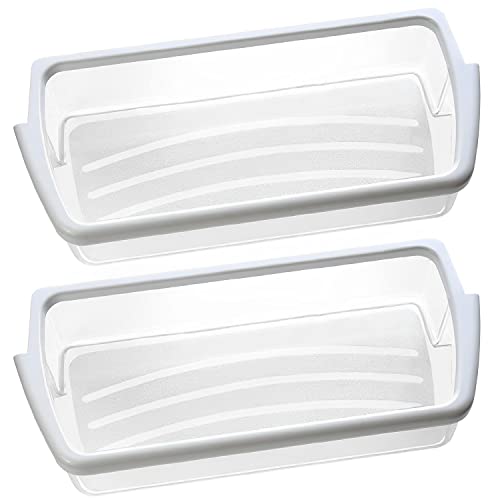 2 Pack W10321304 Refrigerator Door Shelf Bin, Compatible with Whirlpool Refrigerator Replaces WPW10321304 PS11752778 AP6019471 2179574 2179575 - Grill Parts America