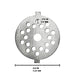 Univen 0.175" Fine Plate Disc fits KitchenAid FGA Food Meat Grinder Chopper Attachment - Grill Parts America