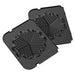 Waffle Plates for Cuisinart Griddler GR-4NP1 5-in-1,Griddler For Cuisinart Waffle Plates, Fit For Cuisinart Griddler Waffle Plates, Nonstick coating baking waffle plates,2 pcs - Grill Parts America