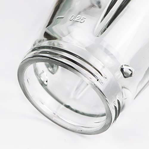 6-Cup Replacement Blender Glass Jar Compatible with Oster Pro