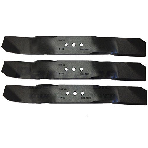 Husqvarna Set of 3 Mower Blades 504188201 504188210 R316 R320 Rider 155 175 R - Grill Parts America