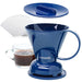 Clever Coffee Dripper and Filters, Large 18 oz (Royal Blue)| Barista's Choice| Safe BPA Free Plastic|Includes 100 Filters - Kitchen Parts America