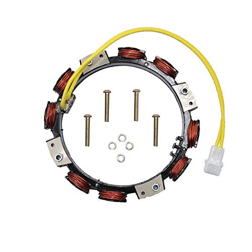 Partman 592830 696458 fit for Briggs & Stratton Alternator Charging Coil Stator fits John Deere GT235 L120 LT166 Craftsman V-Twin + - Grill Parts America