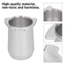 Aluminium Alloy Coffee Dosing Cup Powder Feeder Part Espresso Coffee Dosing Cup Compatible with Breville 8 Coffee Machine Silver - Kitchen Parts America