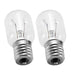 Light Bulb for Whirlpool Microwave - Microwave Light Bulb Fits for Whirlpool Maytag GE Amana Over The Range Hood Microwave, Dimmable with 125V 40W E17 Base, Kitchen Night Light, Repalce 8206232A (2) - Grill Parts America