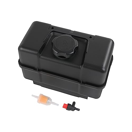 RALBDX 691993 4 Quart Plastic Fuel Tank With Cap & Shut-Off Valve Replaces For B&S Remote Mounting Compatible With Lawn and Garden Equipment Engines,Some Specific Snow Blower,Tiller,Log Splitter - Grill Parts America