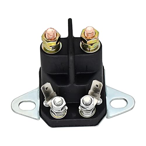 Jiayicity 4 Pole 12V Solenoid 146154 532146154 Compatible with Craftsman 146154 145673 Compatible with Poulan 532145673 146154 Compatible with Husqvarna 532109946 Compatible with AYP 109081X - Grill Parts America