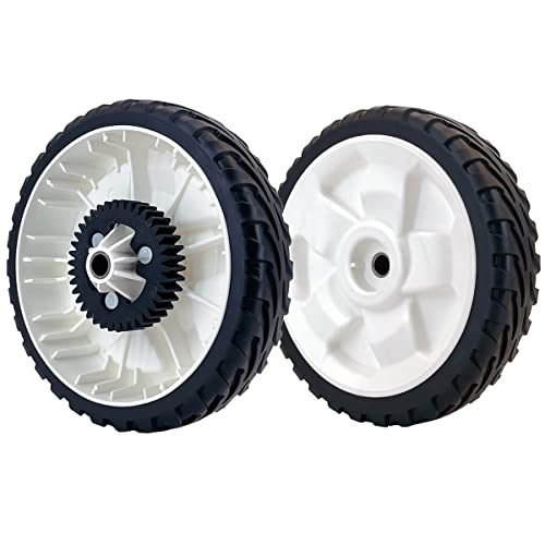 Cluparis 115-4695 Drive Wheel Replacement Tor o 8" Wheel Gear Assembly for 22"/55 cm RWD Recycler Push Lawn Mower 2 Pack - Grill Parts America