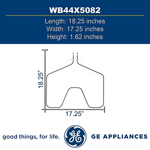 GE WB44X5082 Bake Element for Self Cleaning GE, Hotpoint, and RCA Ovens - Grill Parts America