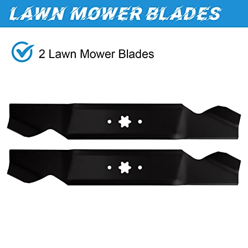 Dibanyou Lawn Mower Deck Blades for Bolens MTD Troy-Bilt 742-0610 942-0610 942-0610A,Craftsman 33020 38" Cut Deck 2 Pack - Grill Parts America