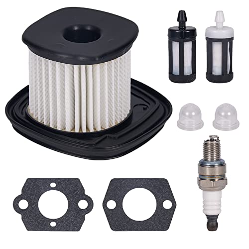 Mikatesi Air Filter Service Kit for Stihl BG86 BG86C SH86 SH86C BG56 BG66 Leaf Blower Replace OEM 4241 140 4400 4241 140 4404 4241 140 4403 - with Spark Plug Fuel Filter Primer Bulb Gasket Kit - Grill Parts America