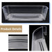 240323002 Refrigerator Door Bin Shelf Compatible with Frigidaire or Electrolux, Bottom 2 Shelves on Refrigerator Side, Single Unit, Clear, Replaces PS429725, AP2115742, AH429725， - Grill Parts America