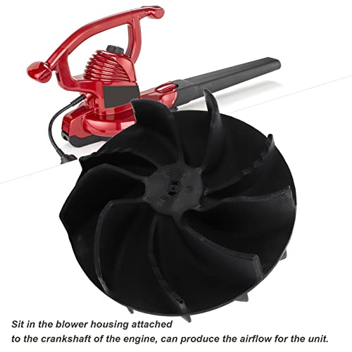 Acouto Electric Blower Vac Impeller Fan 108‑8966 Replacement for Toro Models 51552 51573 51591 51521 51549 51553 51566 51568 51587 51589 Electric Blower Vacuum Impeller Fan - Grill Parts America