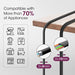 AIEVE Cord Organizer for Appliances, 2 Pack Kitchen Appliance Cord Winder Cord Wrapper Cord Holder for Appliances, Mixer, Blender, Toaster, Coffee Maker, Pressure Cooker and Air Fryer Storage… - Kitchen Parts America