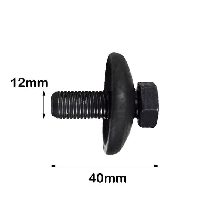 heyous 2pcs Lawn Mower Blade Bolt & Tractor Blade Bolt 1-1/4" x 7/16"-20 with Cupped Washer for Attaching Blades on Riding Lawn Mower - Grill Parts America