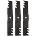 CUB CADET 02005018P-X Xtreme High-Lift Blades 3-Pack 54" Decks Pro Z 100 500 Z-Force LX54 SZ54 Lawn Mowers - Grill Parts America