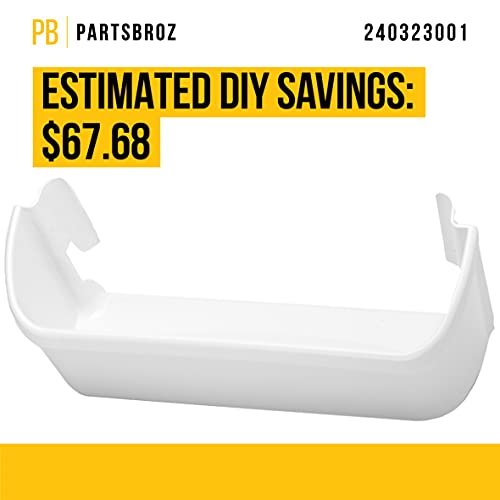 240323001 Frigidaire Door Bin Refrigerator Shelf Replacement Part Kenmore Electrolux FFHS2611PFEA FFSS2614QS6A FFHS2622MSF FFSS2614QS4A FFHS2611LBRA FFHS2622MSYA FFHS2612LS7 FFHS2622MSJ FFHS2622MS3 - Grill Parts America