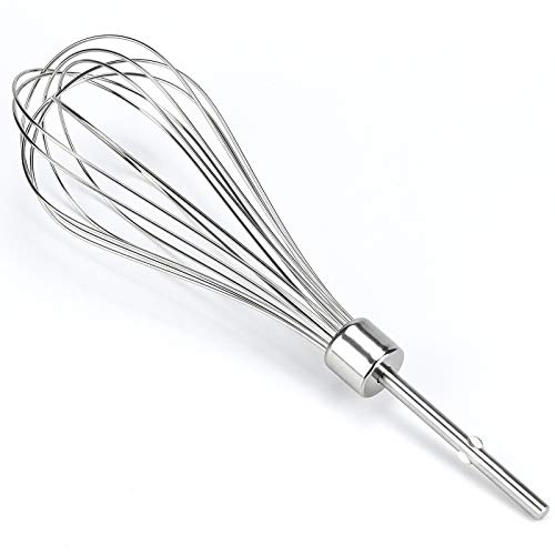 Kitchen Aid Hand Mixer Attachments KHMPW Stainless Steel Pro Whisk Egg Beater replaces KHM512BM,AP5644233,PS4082859,KHM2B - Kitchen Parts America